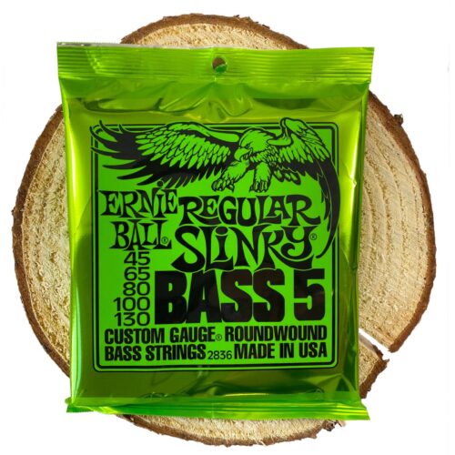 EB2836 Struny do gitary basowej Ernie Ball Regular Slinky Bass 5