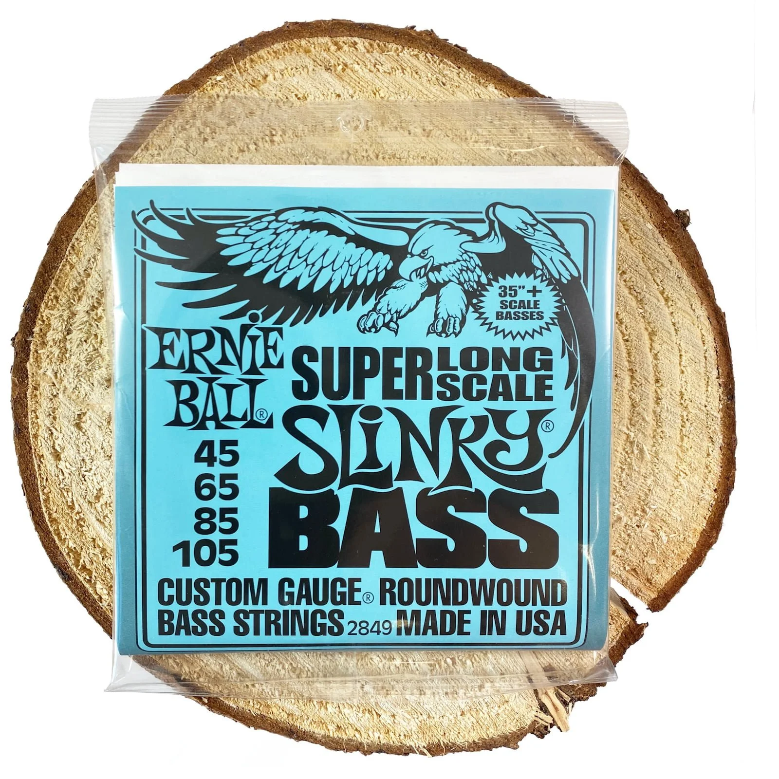 EB2849 Struny do gitary basowej Ernie Ball Super Long Scale Slinky Bass 4