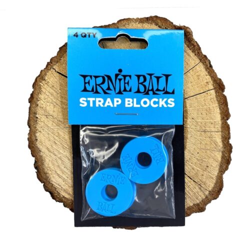 Ernie Ball Strap Blocks Blue zaczepy do paska