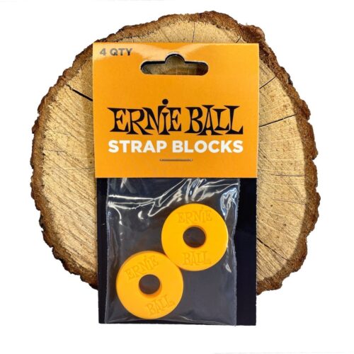 Ernie Ball Strap Blocks Orange zaczepy do paska