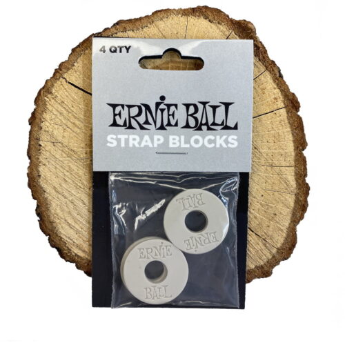Ernie Ball Strap Blocks Gray zaczepy do paska