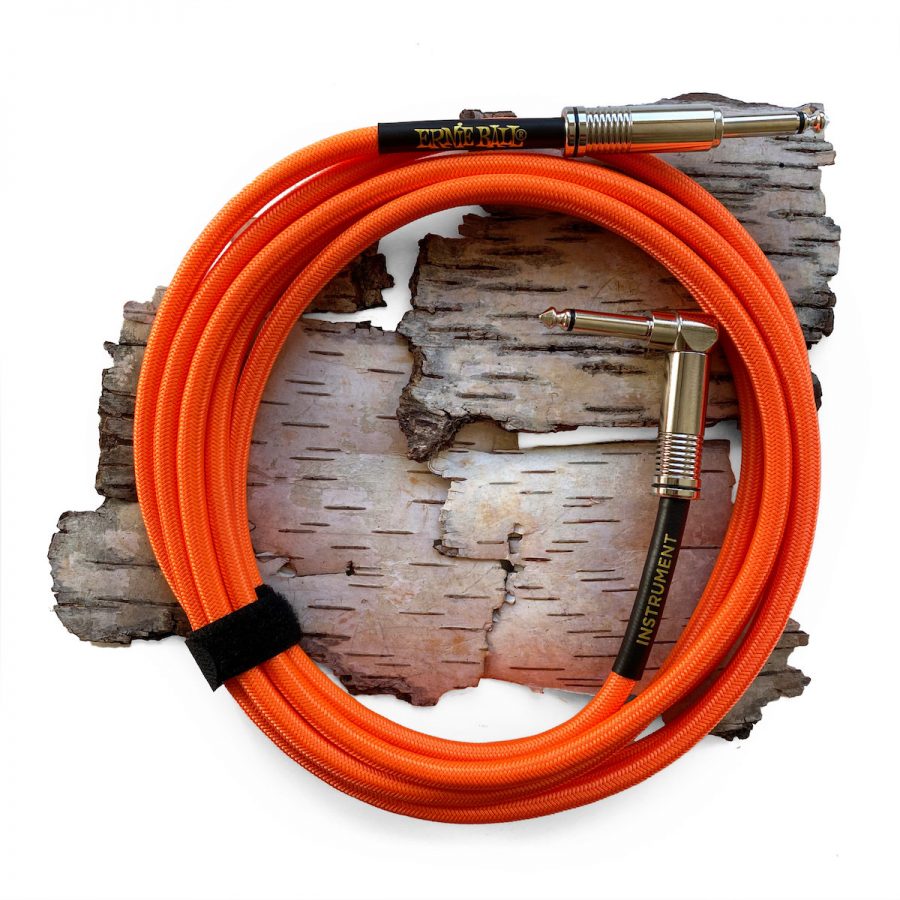 EB6079 Ernie Ball kabel instrumentalny Neon Orange
