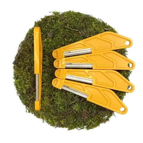 MN673 Zestaw pilników do gitary elektrycznej Music Nomad 5 pc. Bass Diamond Coated Nut File Set