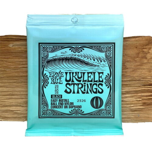 EB2326 Ernie Ball Ukulele Black