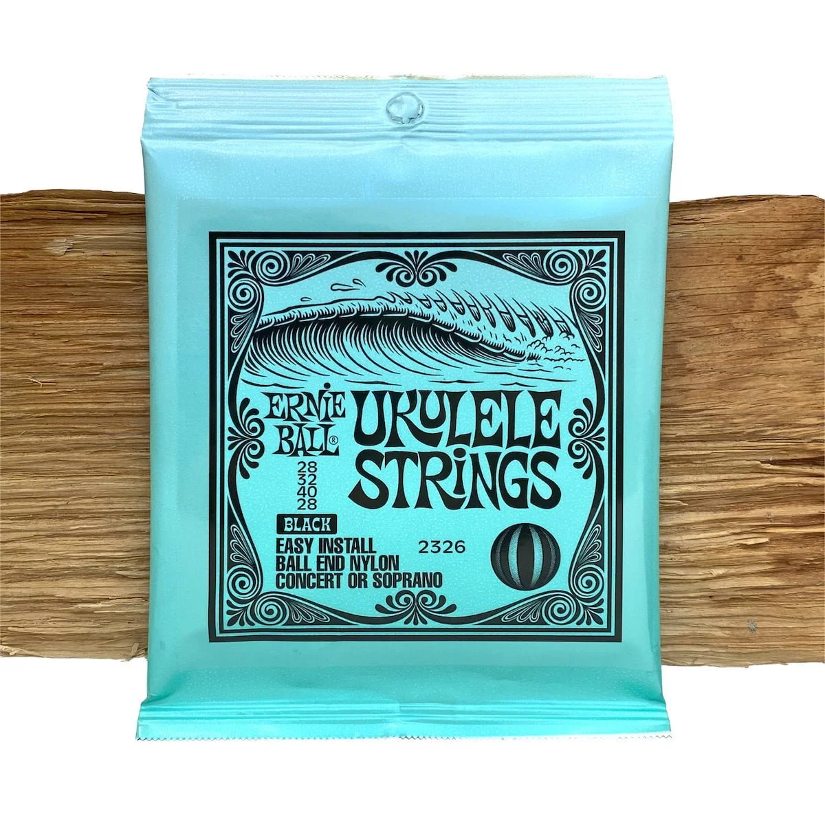 EB2326 Ernie Ball Ukulele Black