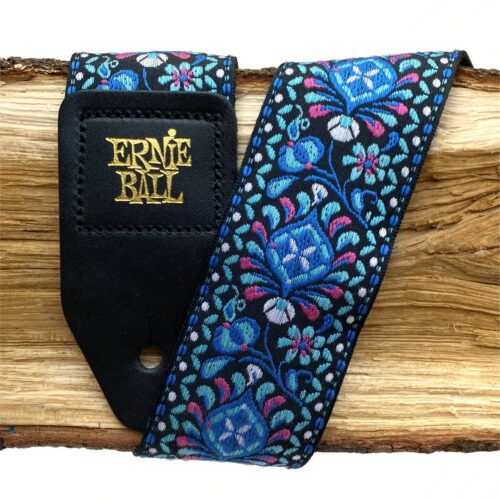 EB4097 Ernie Ball Indigo Orchid pasek do gitary