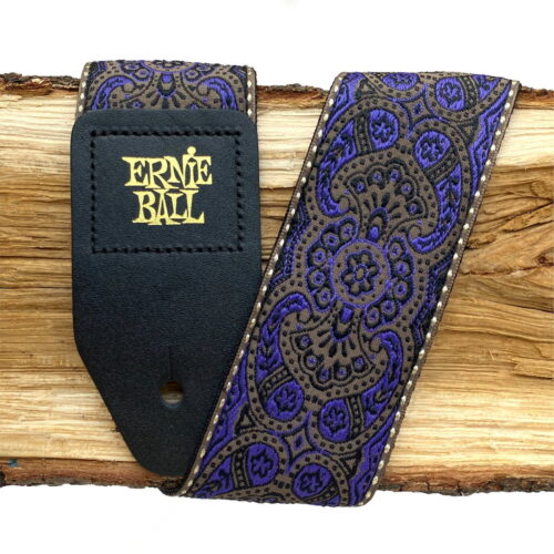 EB4164 Ernie Ball Purple Paisley pasek do gitary