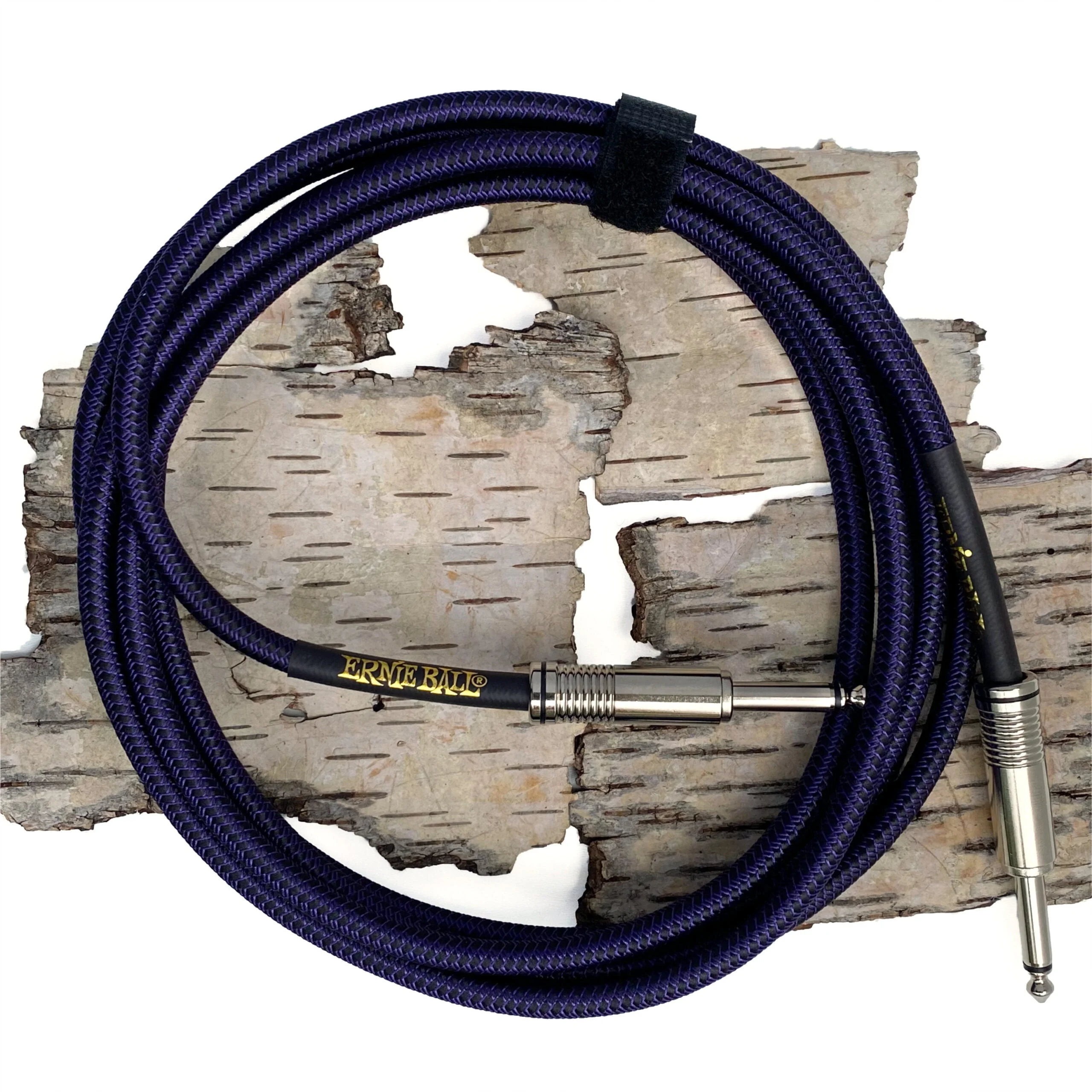 EB6393 Ernie Ball Purple Black kabel gitarowy instrumentalny 3.05 m
