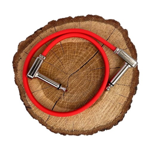 EB6408 Ernie Ball Flat Ribbon czerwony kabel patch 30.5 cm