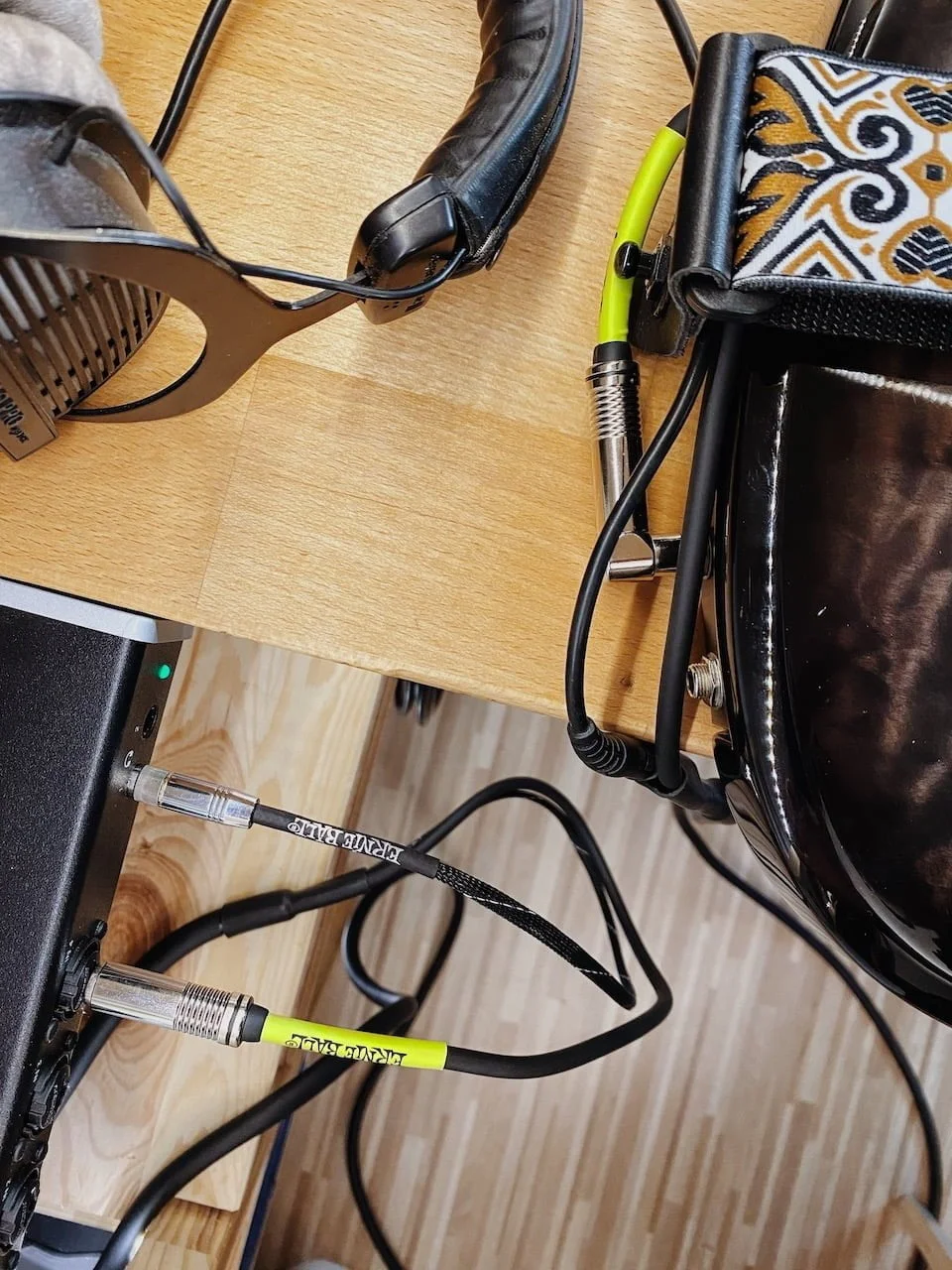 Ernie Ball Combo Cable kabel słuchawkowy i instrumentalny 5.5 m