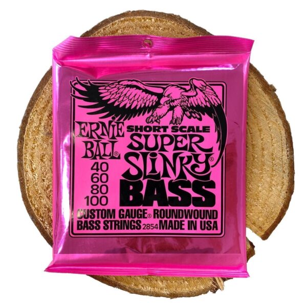 EB2854 Ernie Ball Short Scale Super Slinky Bass 4 40-100