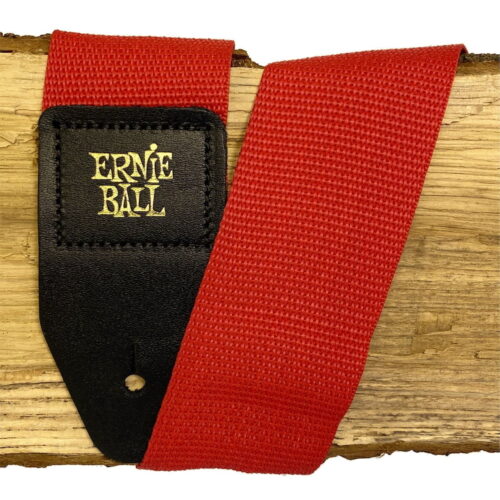 EB4040 Ernie Ball Red pasek do gitary