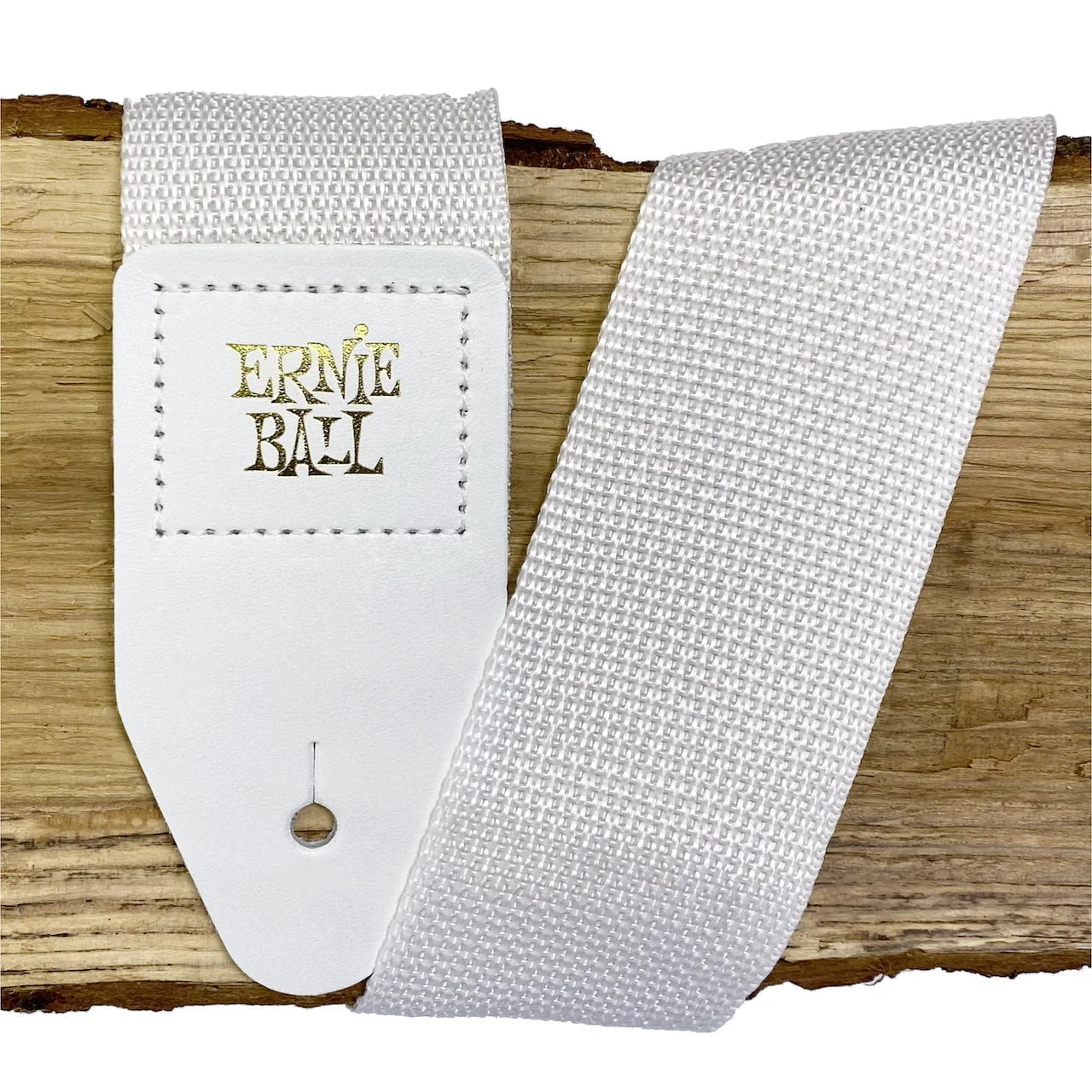 EB5350 Ernie Ball White and White pasek do gitary