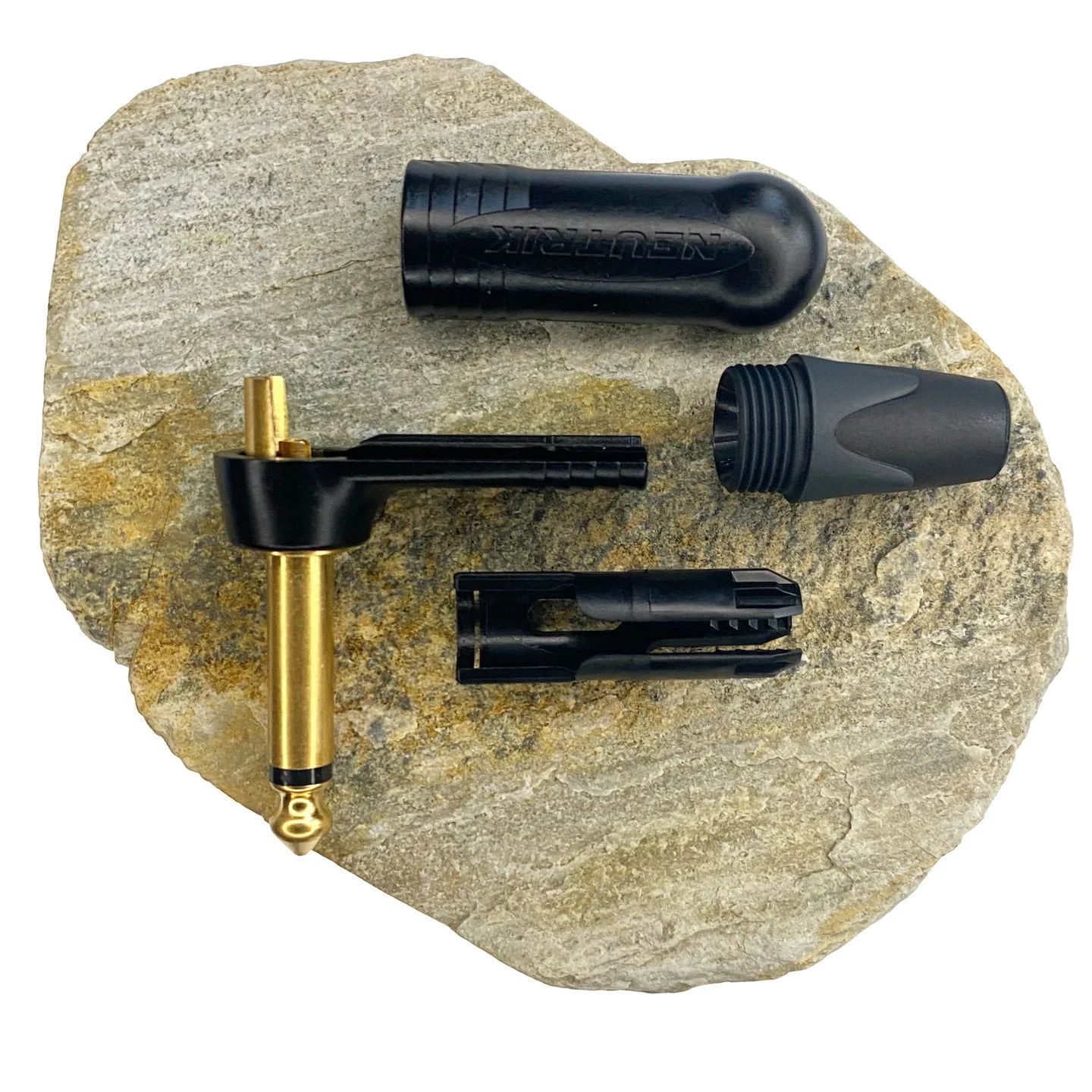 Neutrik NP2RX-B - złącze TS jack kątowy 6.3 mm mono