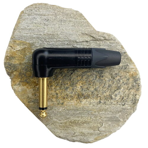 Neutrik NP2RX-B - złącze TS jack kątowy 6.3 mm mono