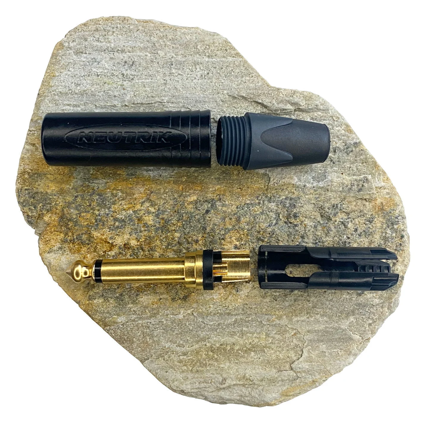 Neutrik NP2X-B - złącze TS jack 6.3 mm mono