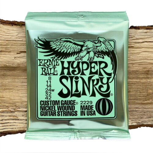 EB2228 Ernie Ball Hyper Slinky struny do gitary elektrycznej