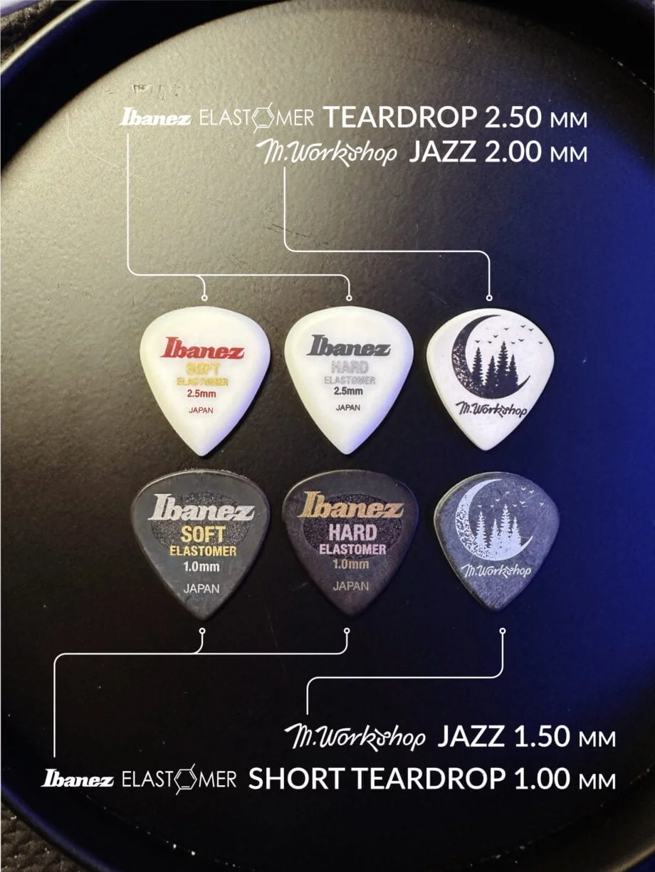 Ibanez Elastomer kostka gitarowa