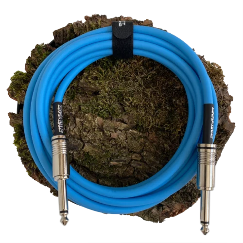 EB6412 Ernie Ball Flex Cable Blue kabel gitarowy instrumentalny 3.05 m