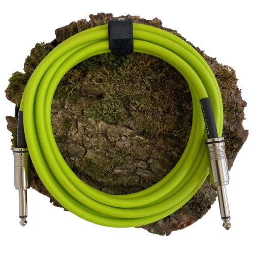 EB6414 Ernie Ball Flex Cable Green kabel gitarowy instrumentalny 3.05 m