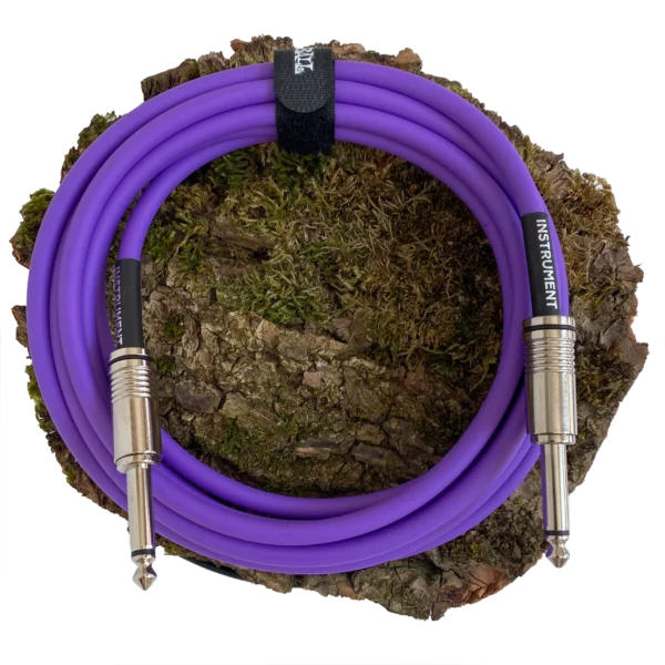 EB6415 Ernie Ball Flex Cable Purple kabel gitarowy instrumentalny 3.05 m