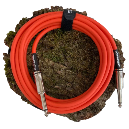 EB6416 Ernie Ball Flex Cable Orange kabel gitarowy instrumentalny 3.05 m