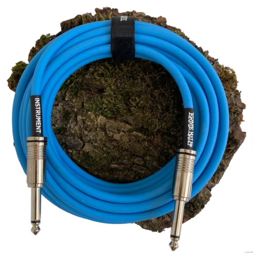 EB6417 Ernie Ball Flex Cable Blue kabel gitarowy instrumentalny 6.10 m