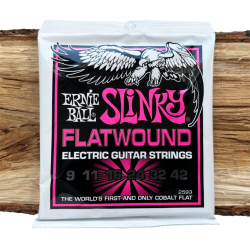 EB2593 Ernie Ball Flatwound Super Slinky 9-46