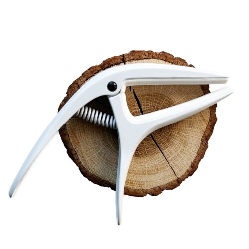 EB9616 Ernie Ball Axis Capo kapodaster biały_2