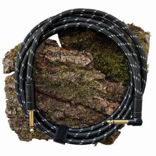 0990820085 Fender Deluxe Series Black Tweed kabel gitarowy instrumentalny 3.05 m