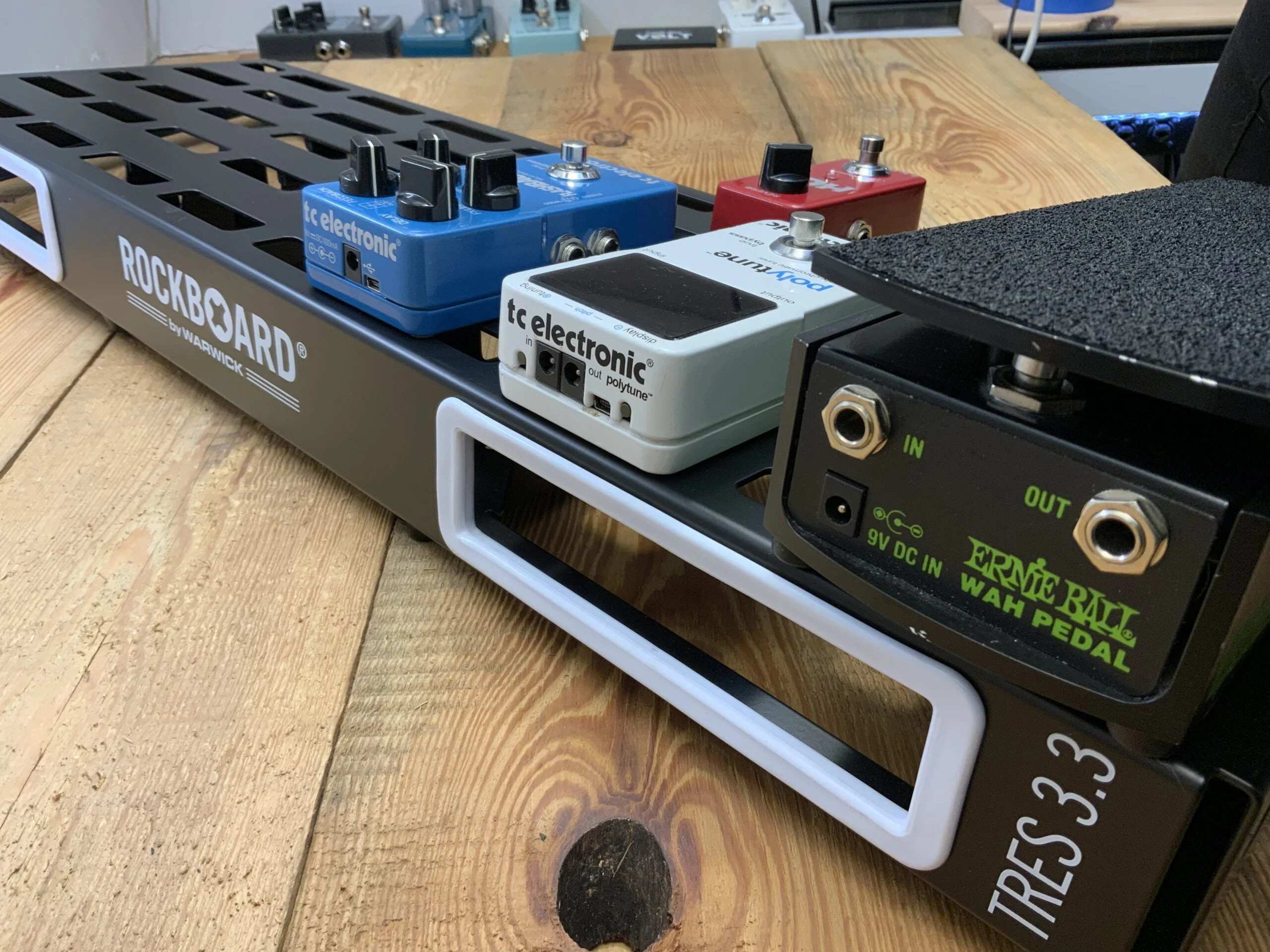 Rockboard Tres 3.3 pedalboard z pokrowcem