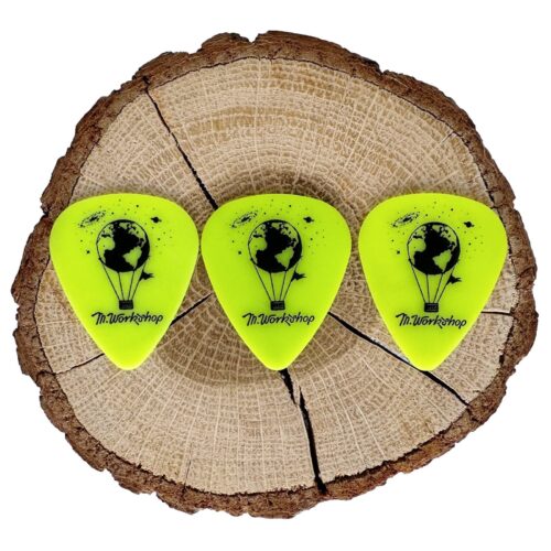 M-Workshop Standard Balloon Neon Green kostka gitarowa