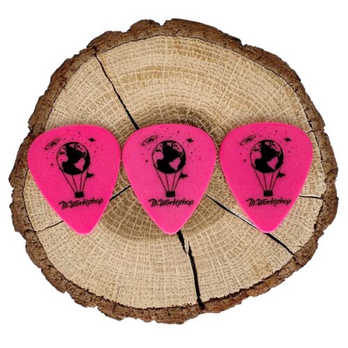 M-Workshop Standard Balloon Neon Pink kostka gitarowa