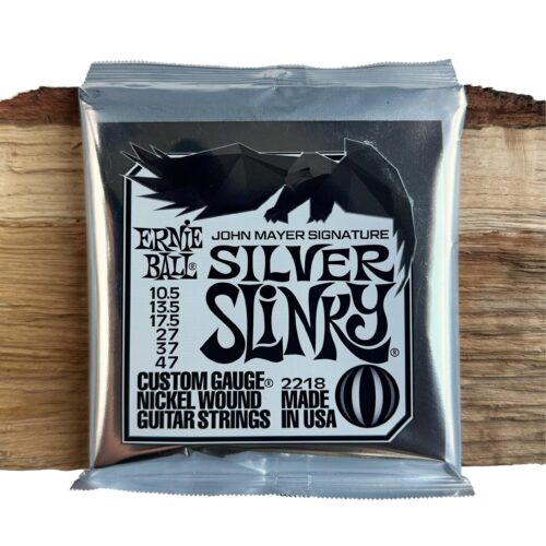 EB2218 Ernie Ball SIlver Skinky John Mayer Signature 10.5-47