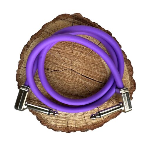 eb6450 ernie ball flex patch cables fioletowy kabel patch 61 cm