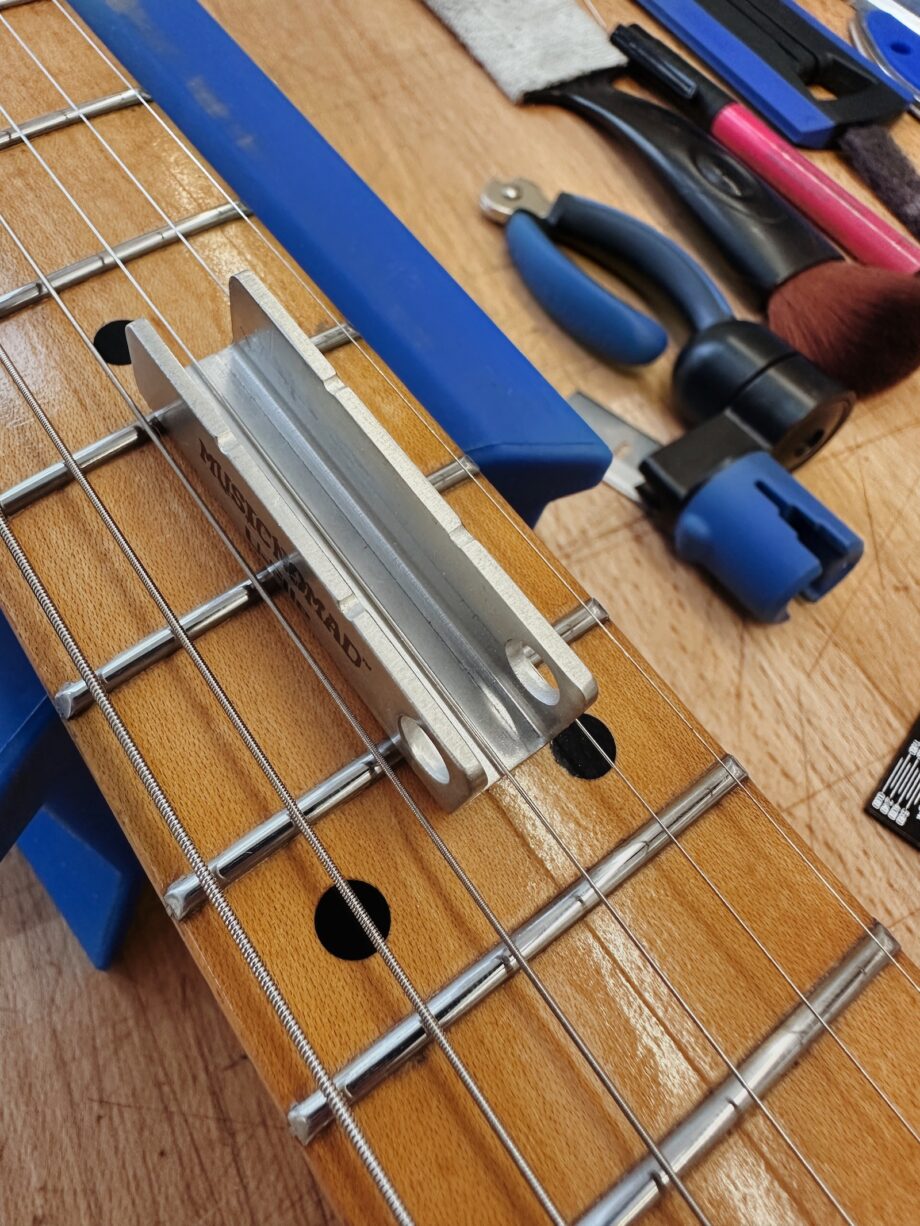 music nomad fret leveler diamond u file pilniki do progów