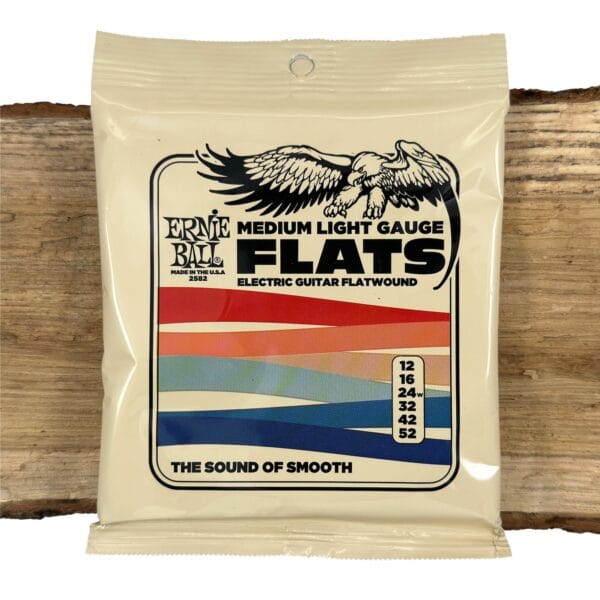 EB2582 Ernie Ball Flats Medium Light 12-52