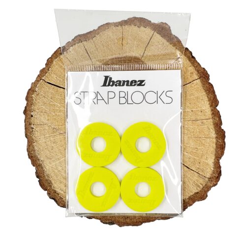 ISB4-YE Ibanez StrapBlocks Yellow zaczepy do paska