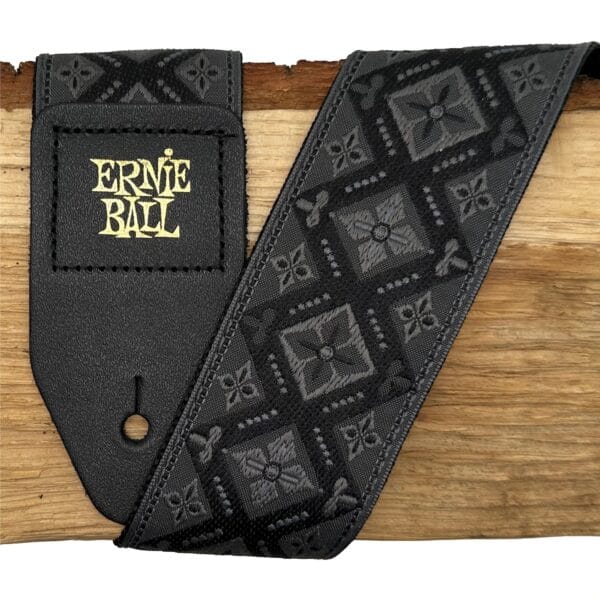 EB4093 Ernie Ball Regal Black pasek do gitary | M-Workshop