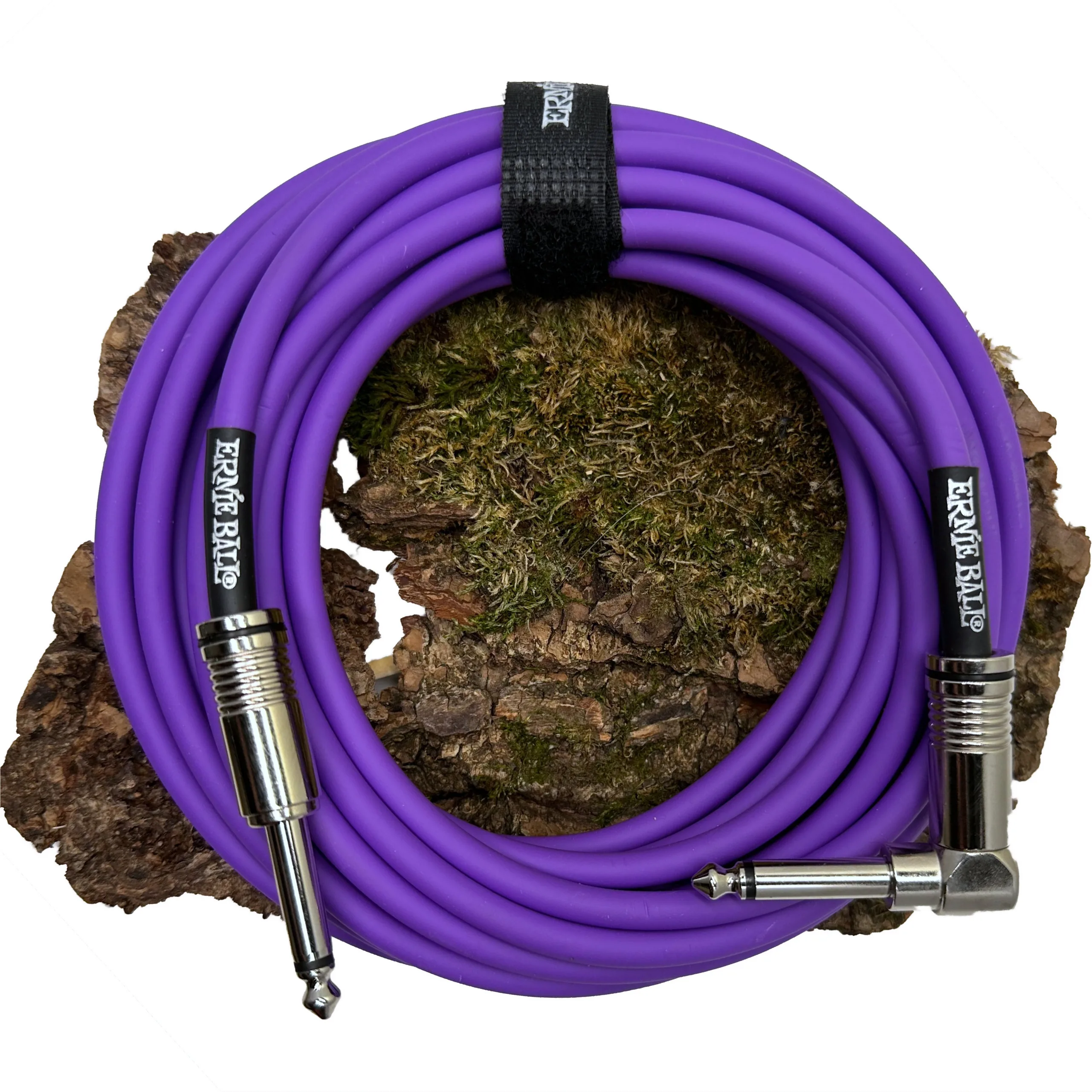 ernie ball flex cable purple kabel gitarowy / instrumentalny kątowy 6.10 m