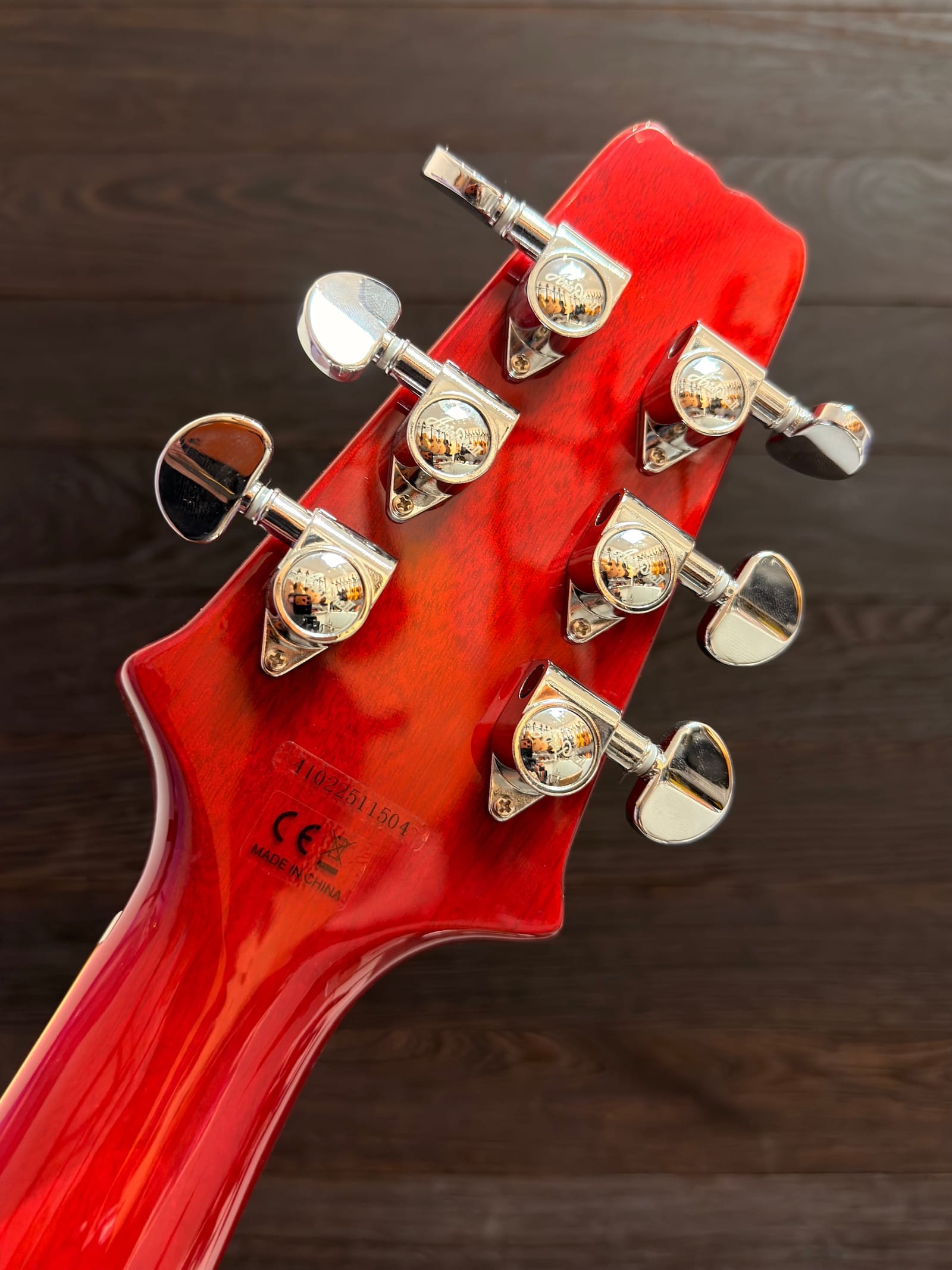 aria pe 590 std agcs aged cherry sunburst gitara elektryczna