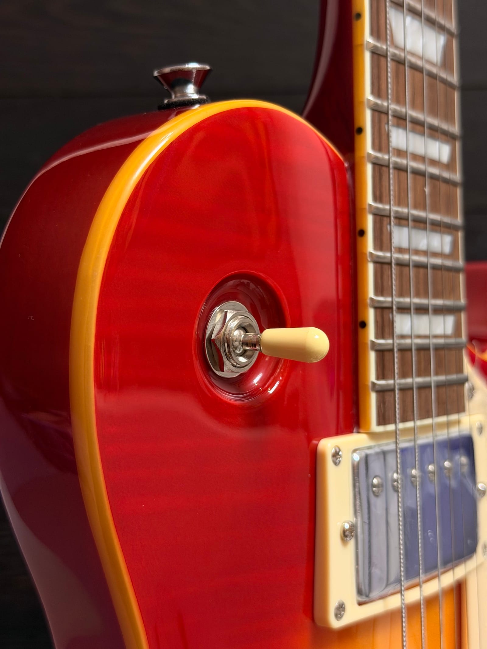 aria pe 590 std agcs aged cherry sunburst gitara elektryczna