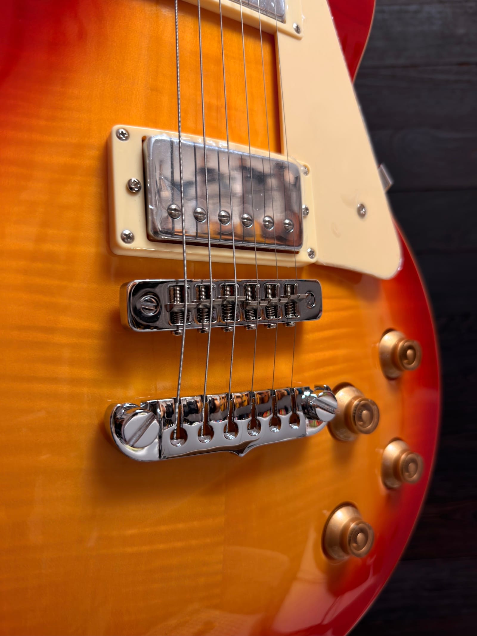 aria pe 590 std agcs aged cherry sunburst gitara elektryczna