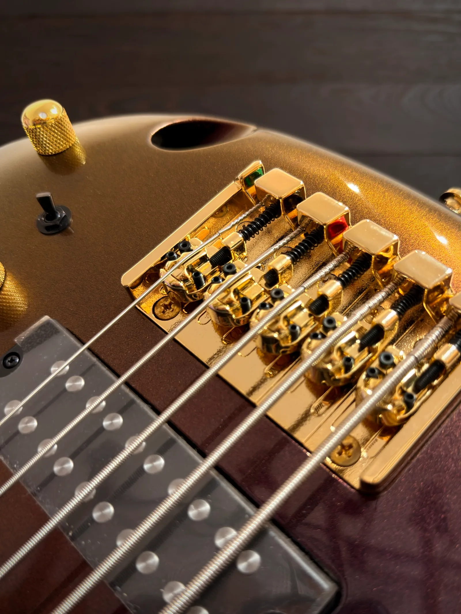 ibanez sr305edx rose gold chameleon gitara basowa 5 strunowa