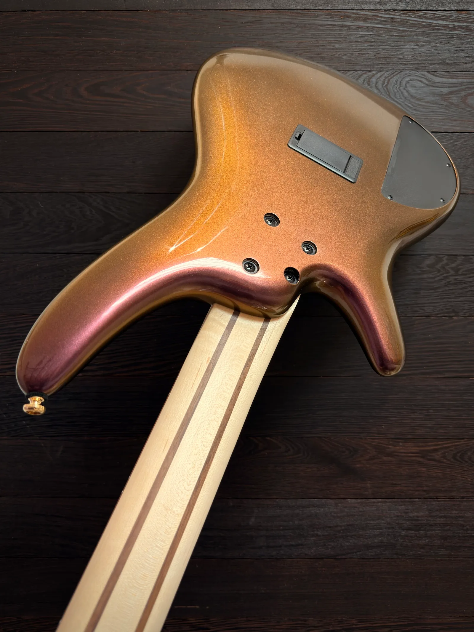 ibanez sr305edx rose gold chameleon gitara basowa 5 strunowa