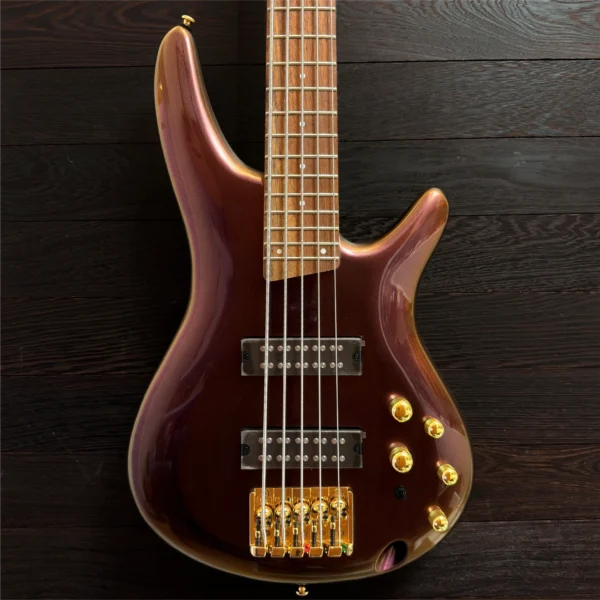 Ibanez SR305EDX RGC Rose Gold Chameleon gitara basowa 5-strunowa