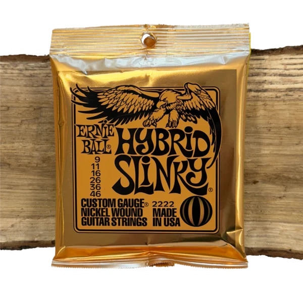 EB2222 Ernie Ball Hybrid Slinky 9-46 struny do gitary elektrycznej