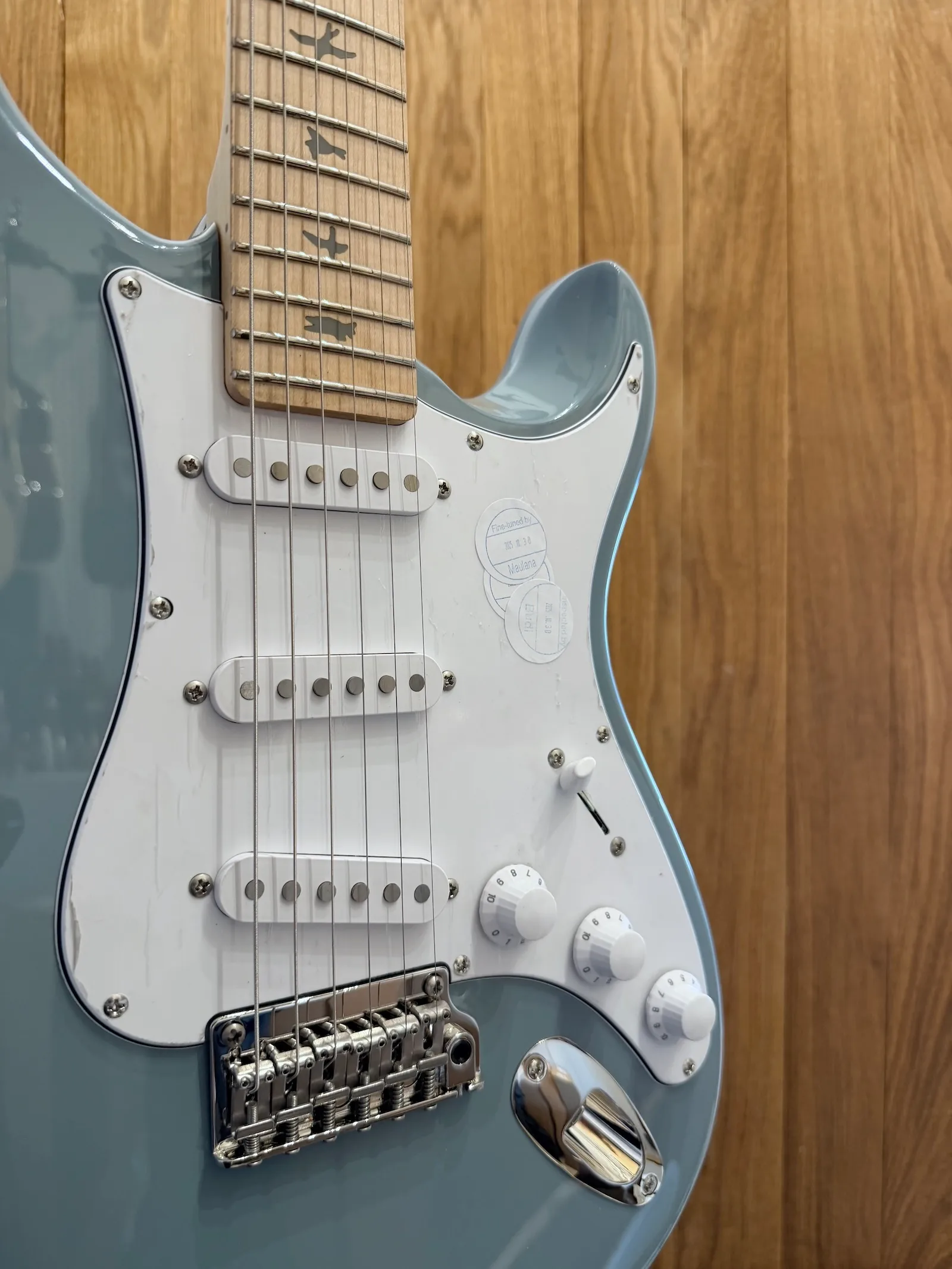 prs se silver sky 2026 stone blue gitara elektryczna