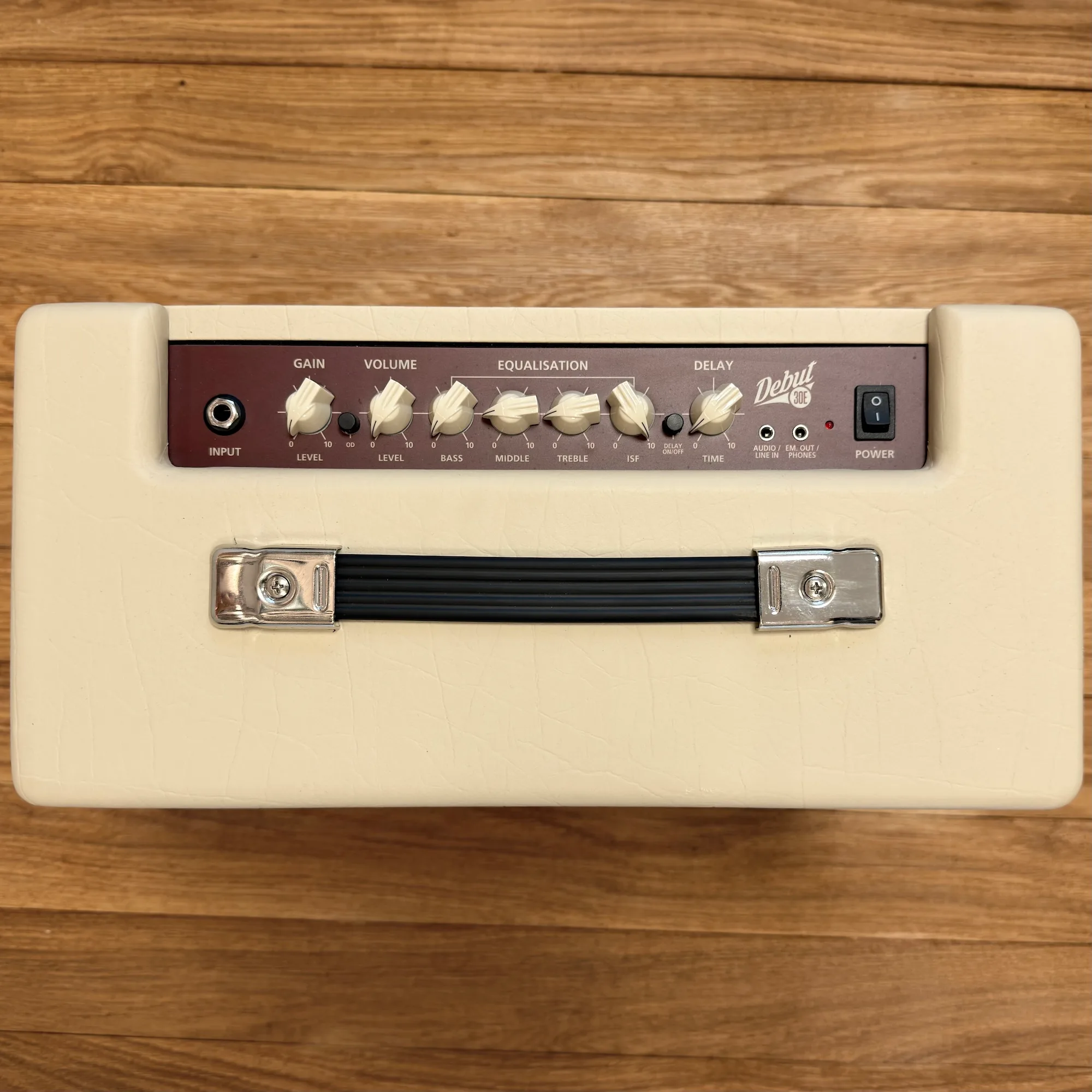 blackstar debut 30e cream & oxblood combo gitarowe