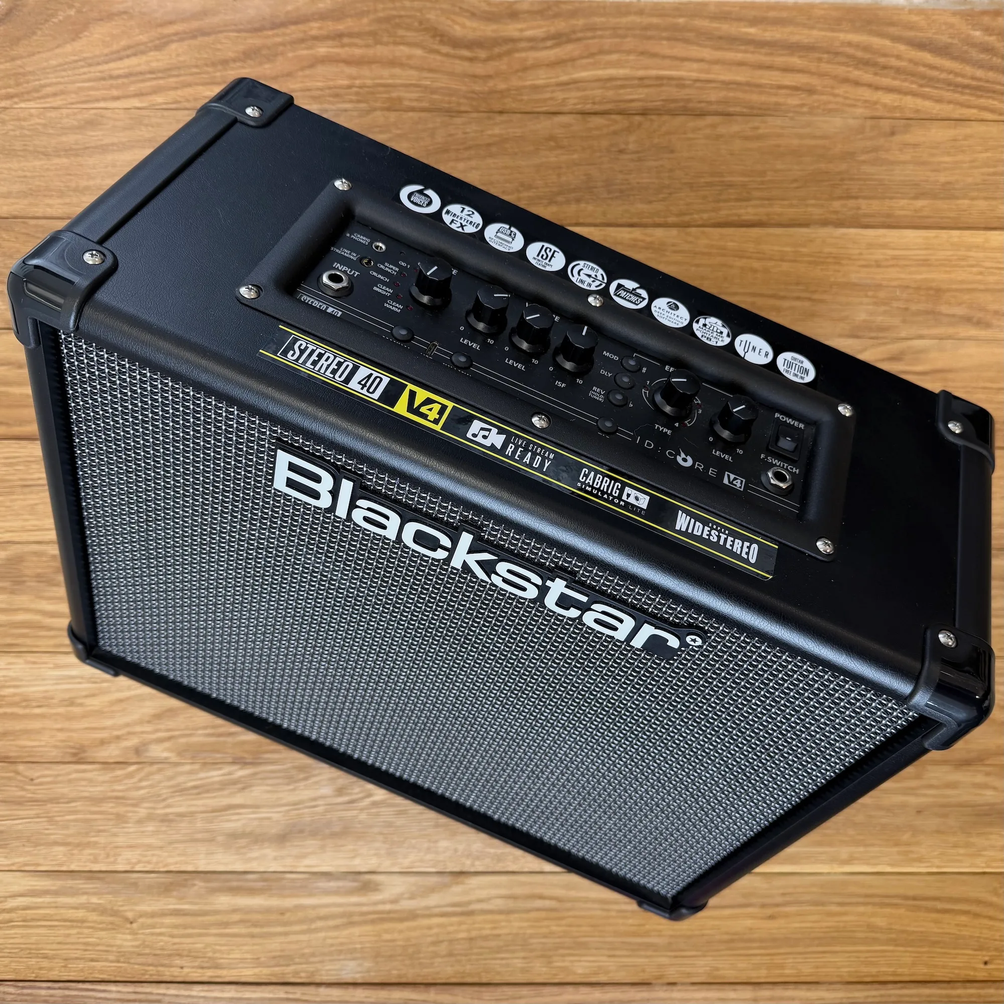 blackstar id:core 40 v4 black combo gitarowe
